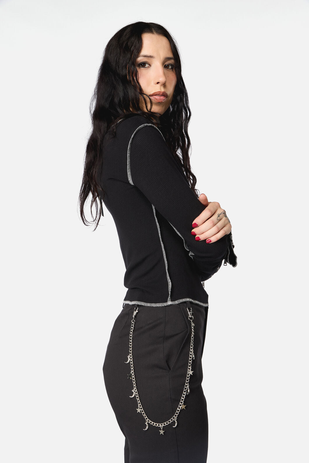 Dangerfield - Stars & Moons Jean Chain - silver