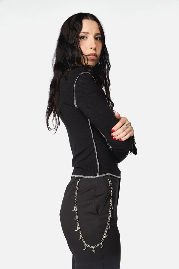 Dangerfield - Stars & Moons Jean Chain - silver