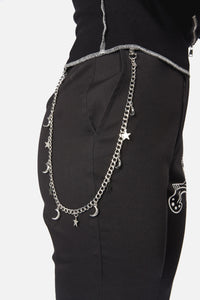 Dangerfield - Stars & Moons Jean Chain - silver