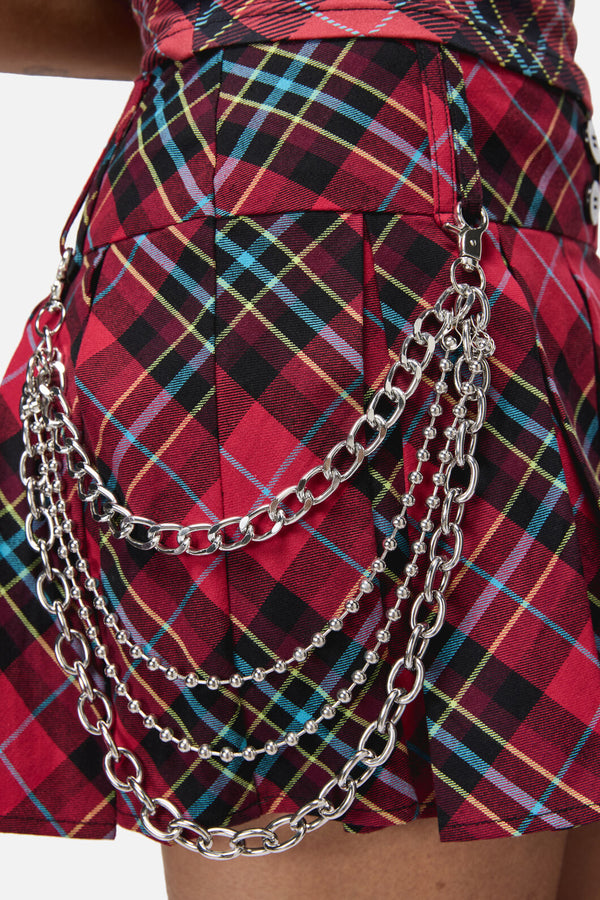 Dangerfield - Four Strand Jean Chain - silver