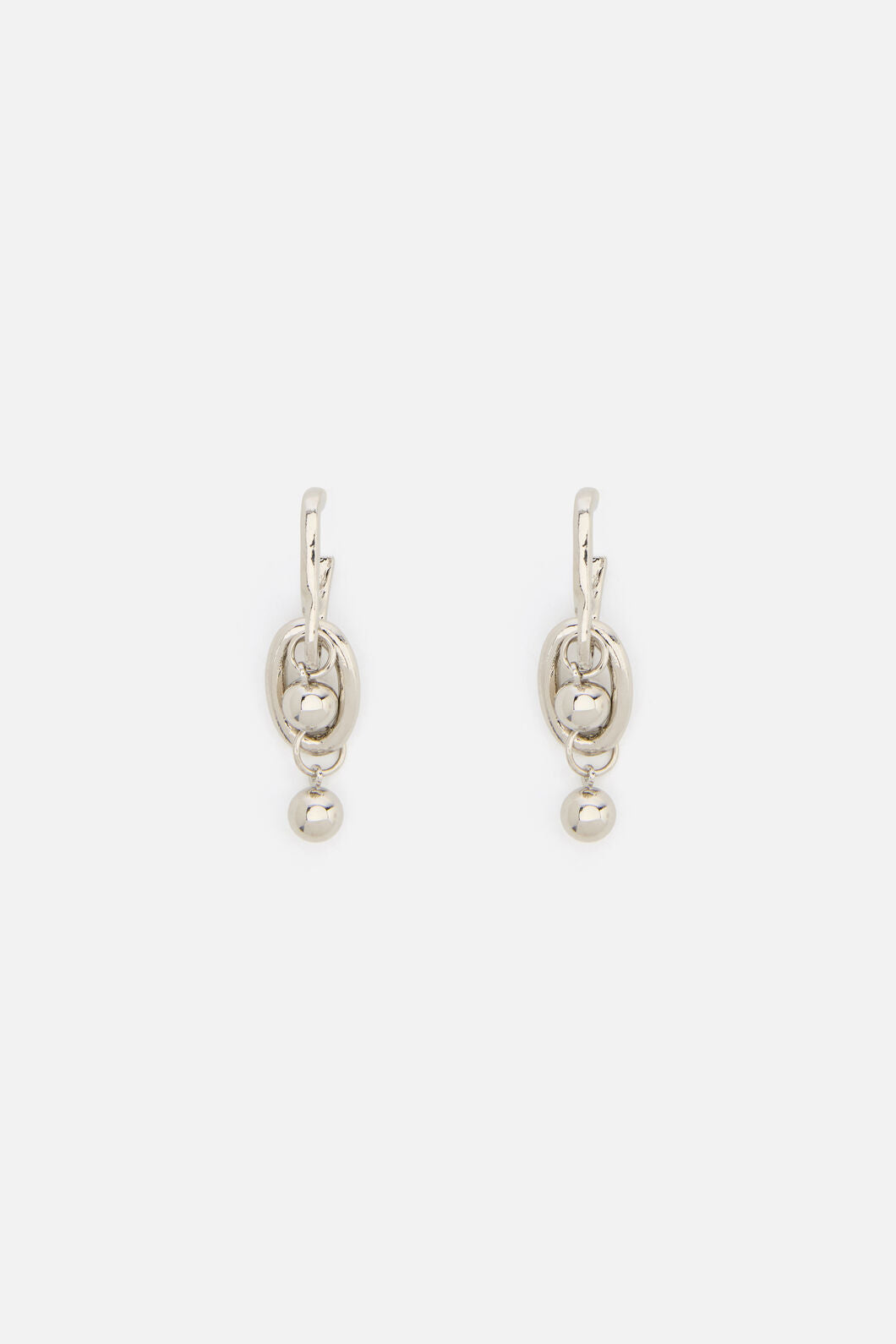 Dangerfield - Chunky Bobble Earrings - silver