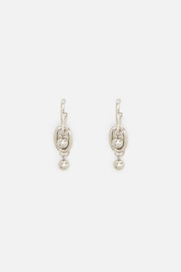 Dangerfield - Chunky Bobble Earrings - silver