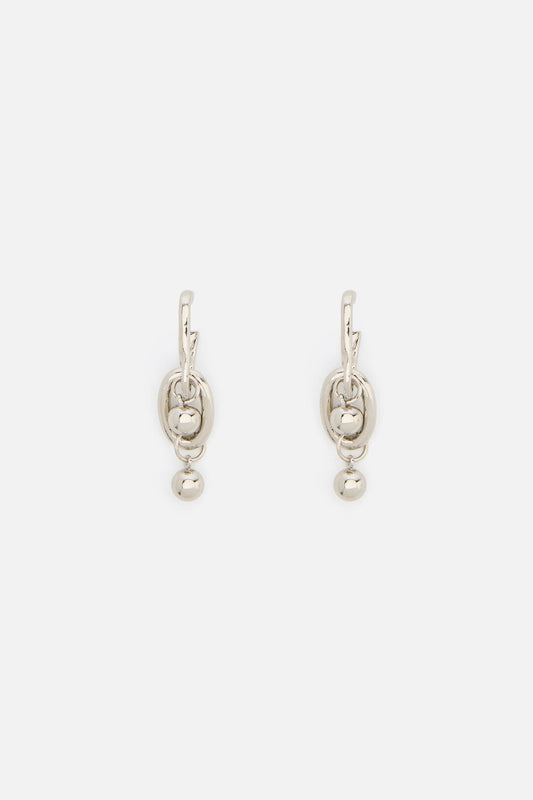 Dangerfield - Chunky Bobble Earrings - silver