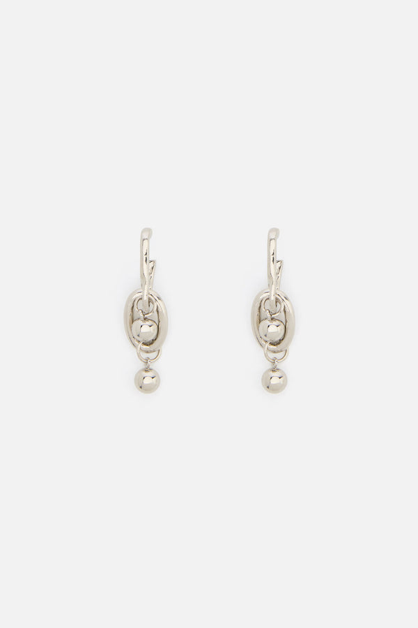 Dangerfield - Chunky Bobble Earrings - silver