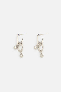 Dangerfield - Chunky Bobble Earrings - silver