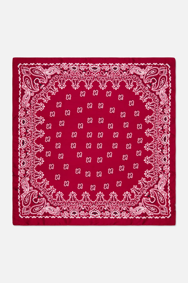 Dangerfield - Satin Bandana Scarf - red