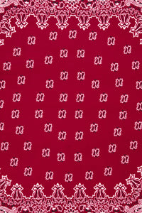 Dangerfield - Satin Bandana Scarf - red