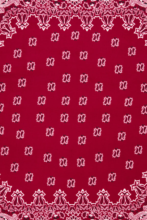 Dangerfield - Satin Bandana Scarf - red