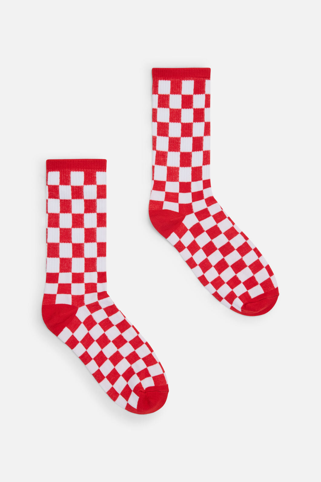 Dangerfield - Racing Check Socks - red