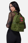 Dangerfield - Toadstool Corduroy Backpack - olive