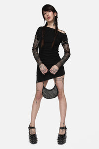 Dangerfield - Eyelet & Sparkle Mini Bag - black