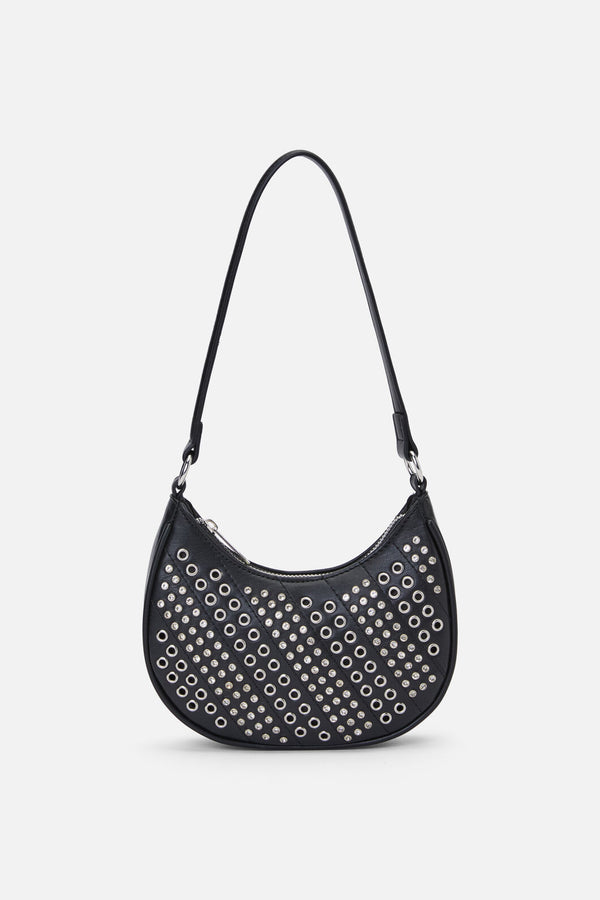 Dangerfield - Eyelet & Sparkle Mini Bag - black