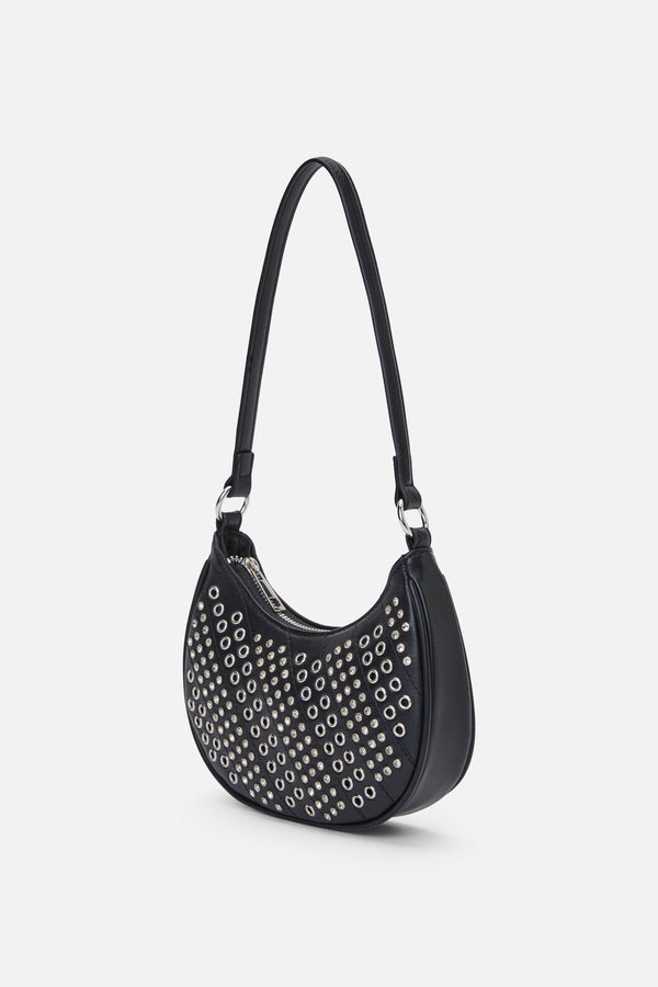 Dangerfield - Eyelet & Sparkle Mini Bag - black