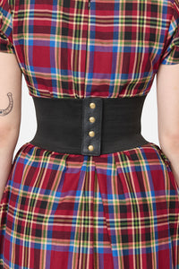 Dangerfield - Corset Lace Up Belt - black
