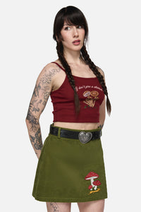 Dangerfield - Etched Heart Belt - black