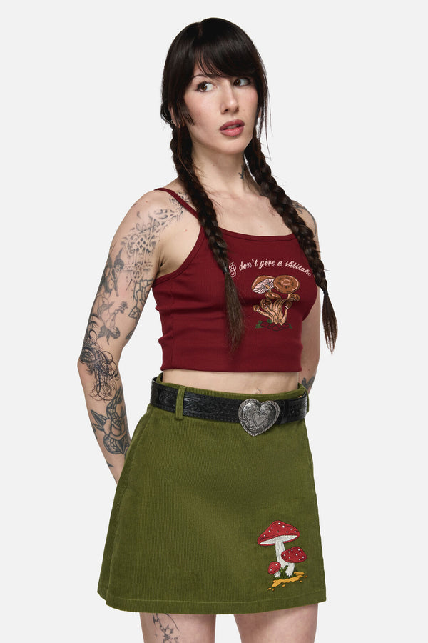 Dangerfield - Etched Heart Belt - black