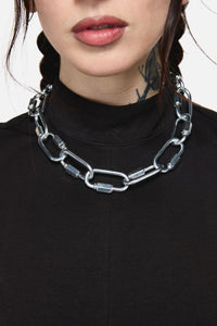 Dangerfield - Super Chunky Chain Choker - silver