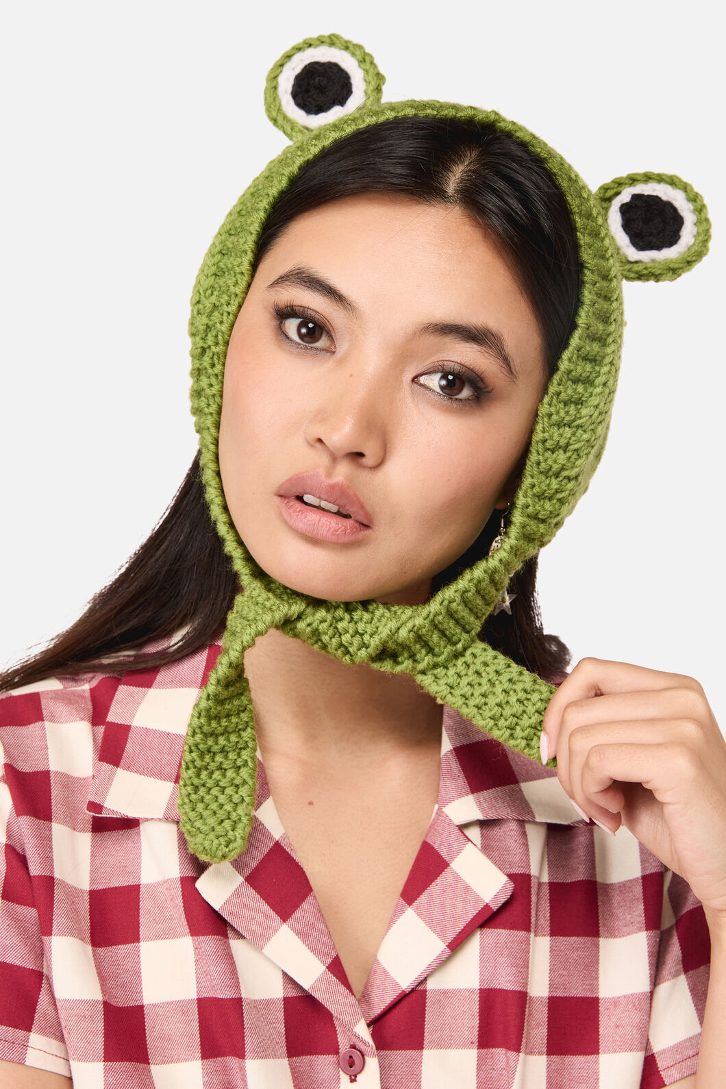 Dangerfield - Frog Knit Headband - green