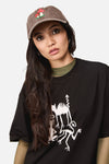 Dangerfield - Toadstool Washed Canvas Cap - chocolate