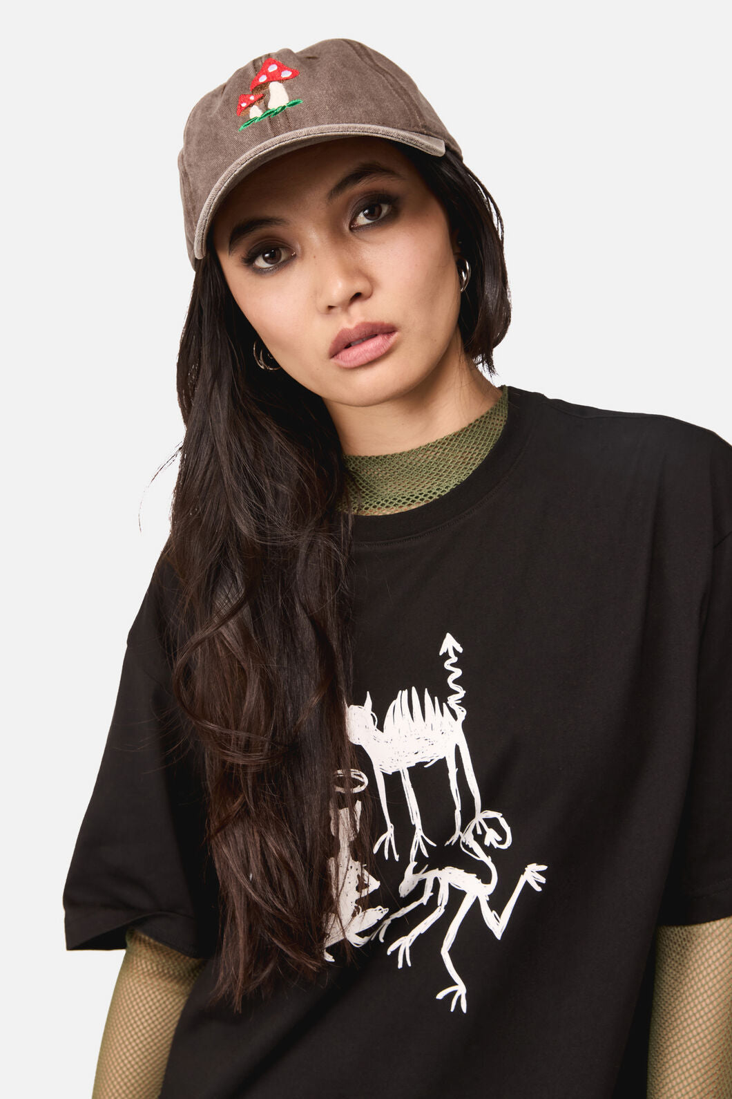 Dangerfield - Toadstool Washed Canvas Cap - chocolate