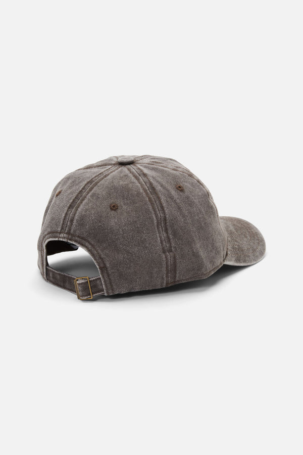 Dangerfield - Toadstool Washed Canvas Cap - chocolate