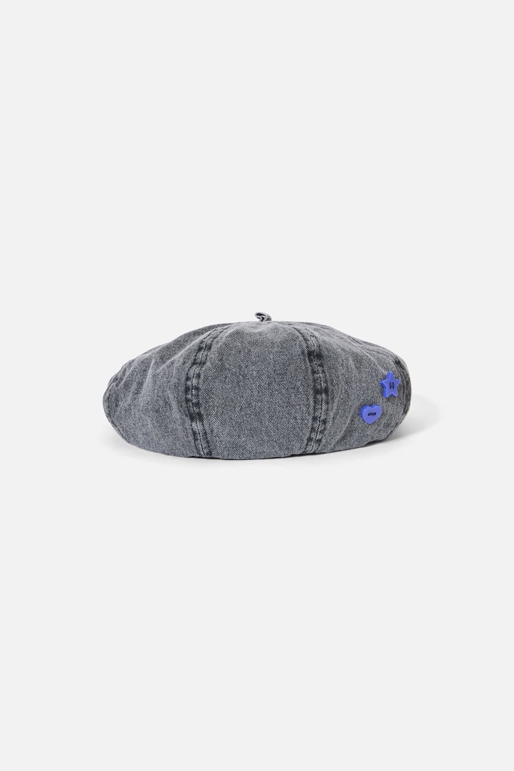 Dangerfield - Whirl Denim Beret - grey