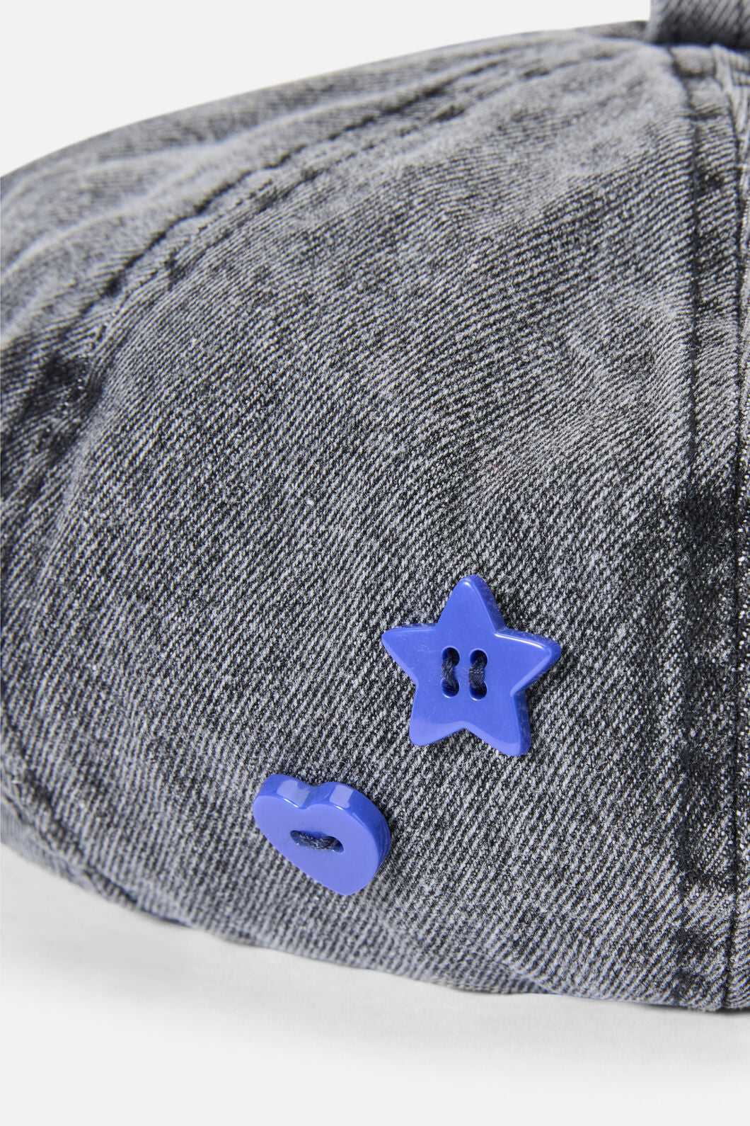 Dangerfield - Whirl Denim Beret - grey