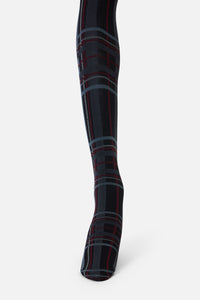 Dangerfield - Black Tartan Tights - black