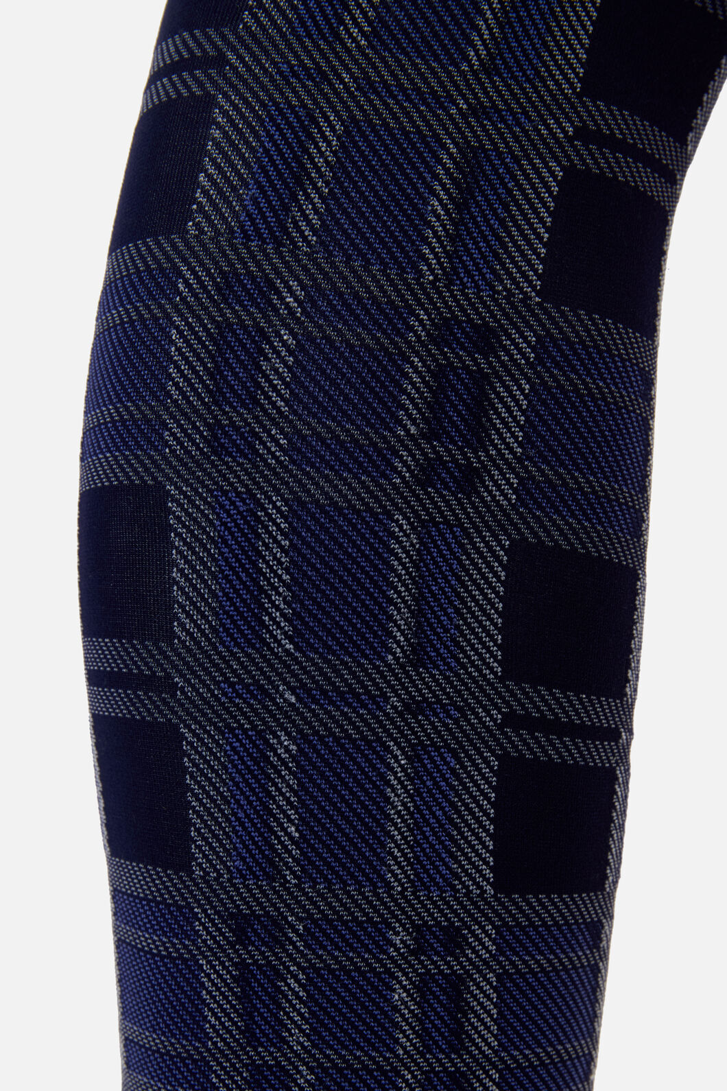 Dangerfield - Navy Tartan Tights - navy