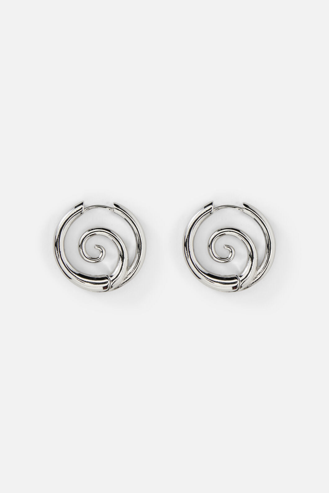 Dangerfield - Silver Whirl Earrings - silver