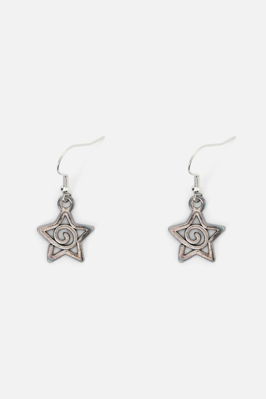 Dangerfield - Whirl Star Earrings - silver