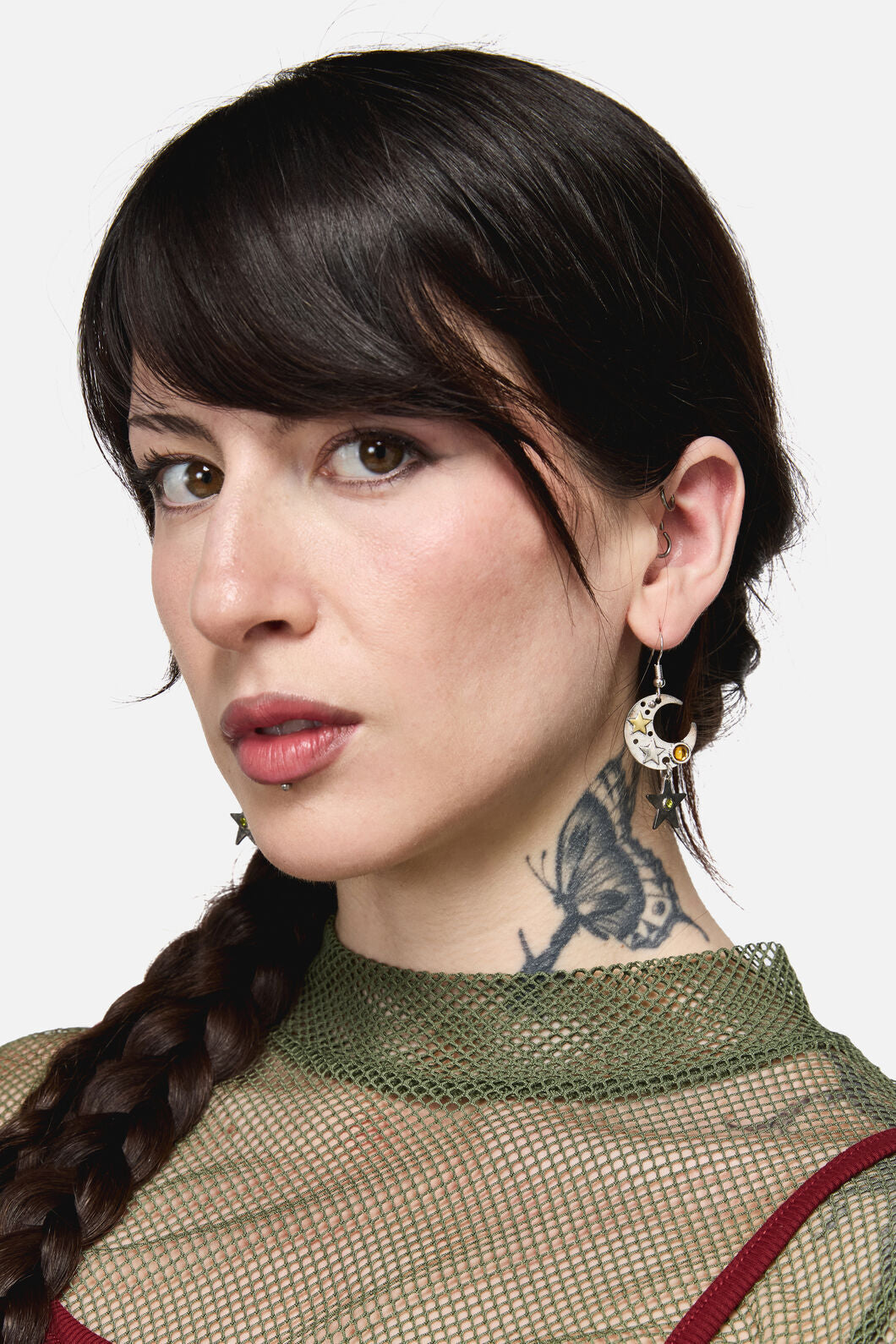 Dangerfield - Stars & Moon Earrings - silver