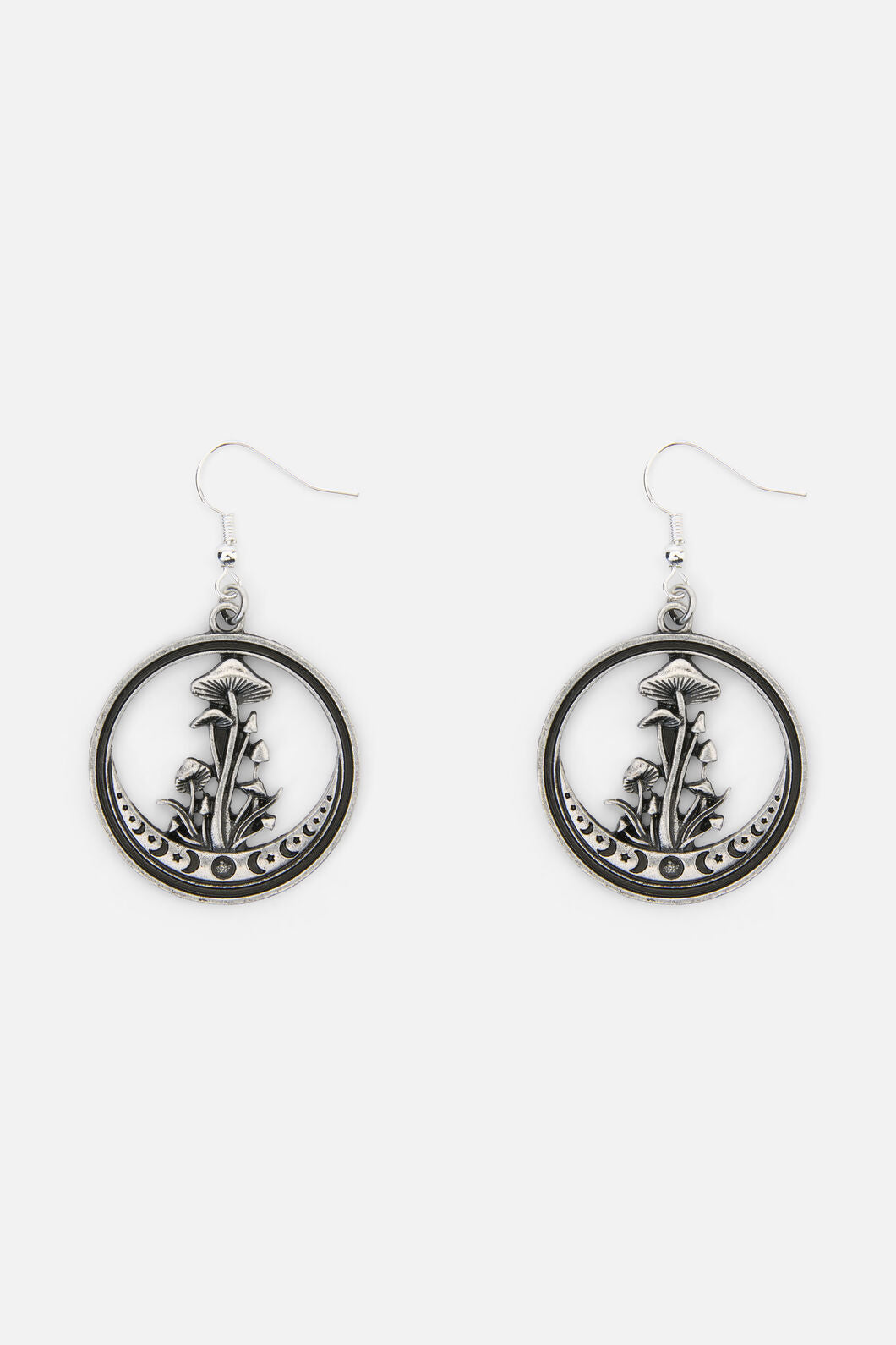 Dangerfield - Forest Toadstool Earrings - silver