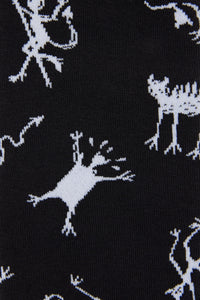 Dangerfield - Demons Goth Sock - black