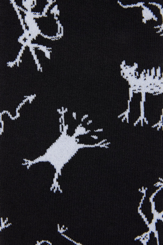 Dangerfield - Demons Goth Sock - black