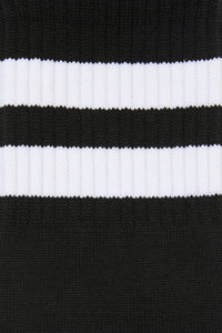 Dangerfield - Triple Stripe Knee Sock - black