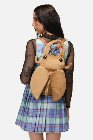 Dangerfield - Tan Stag Beetle Backpack - tan