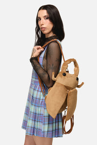 Dangerfield - Tan Stag Beetle Backpack - tan