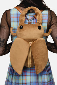 Dangerfield - Tan Stag Beetle Backpack - tan