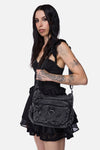 Dangerfield - Washed Grey Denim Bag - grey