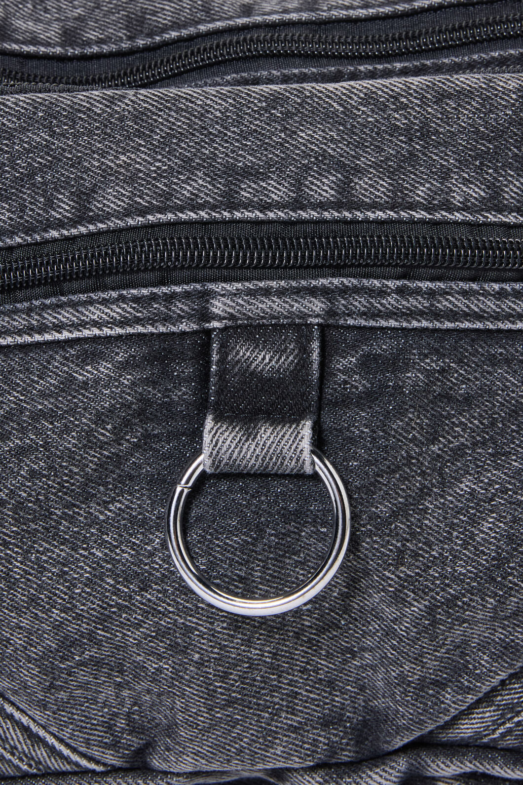 Dangerfield - Washed Grey Denim Bag - grey
