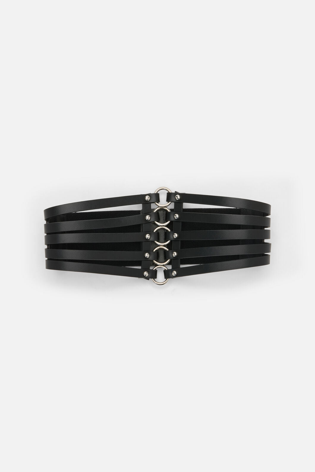 Dangerfield - Cage Ring Waist Belt - black