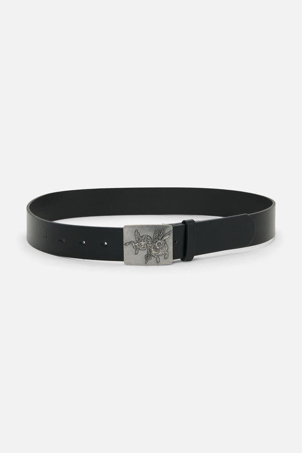 Dangerfield - Jackalope Goth Buckle Belt - black