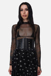 Dangerfield - Star Waist Belt - black