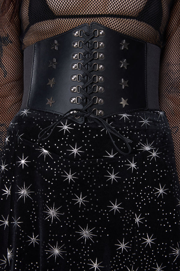 Dangerfield - Star Waist Belt - black