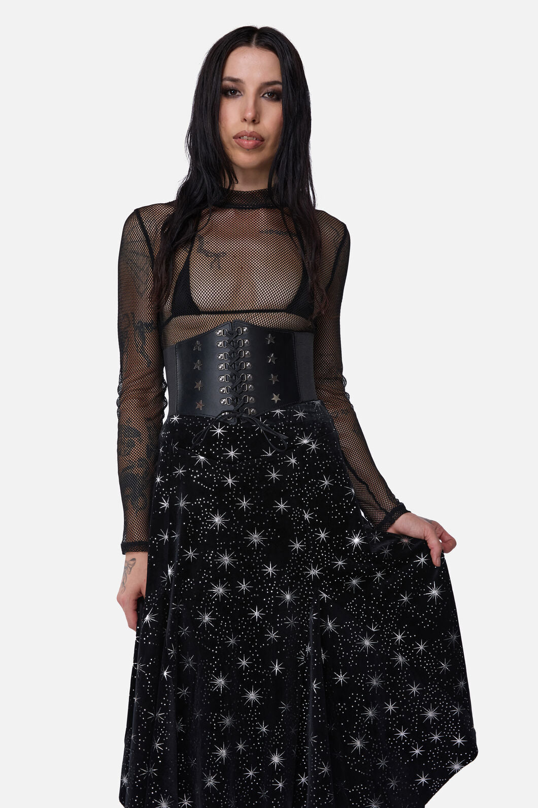 Dangerfield - Star Waist Belt - black