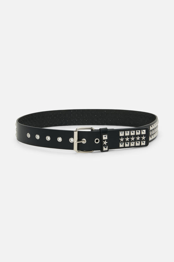 Dangerfield - Stars & Studs Belt - black