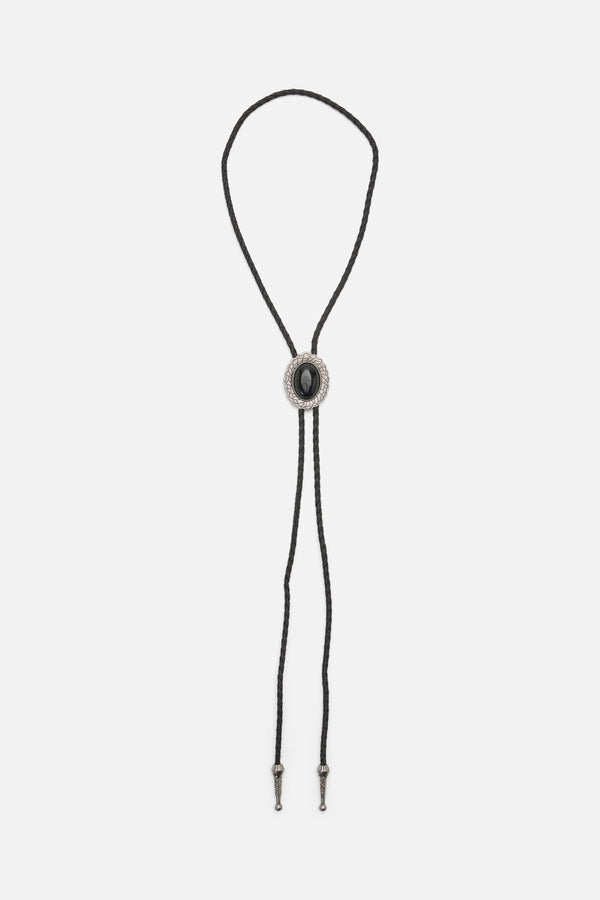 Dangerfield - Bolo Pendant Necktie - black
