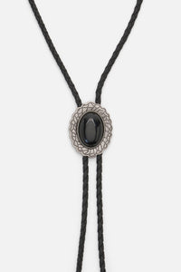 Dangerfield - Bolo Pendant Necktie - black