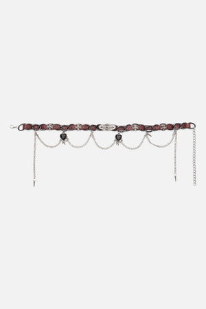 Dangerfield - Charm Choker - dark-red